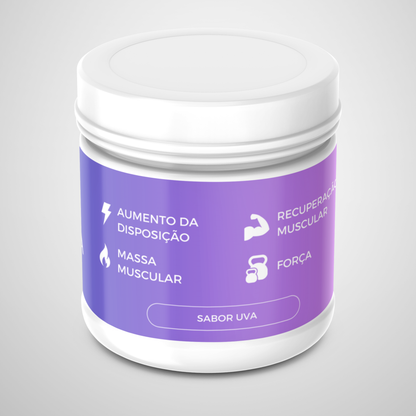 Creatina Monohidratada Sabor Uva (2 meses)
